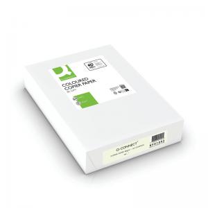 Q-Connect Cream A4 Copier Paper 80gsm Ream Pack of 500 KF01092 KF01092