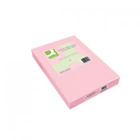 Q-Connect Pink A4 Copier Paper 80gsm Ream (Pack of 500) KF01095 KF01095