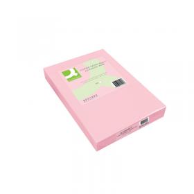 Q-Connect Pink A4 Copier Paper 80gsm Ream (Pack of 500) KF01095 KF01095