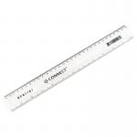 Q-Connect 300mm30cm Clear Ruler KF01107 KF01107