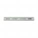 Q-Connect Shatter Resistant Ruler 30cm White (Pack of 10) KF01109Q KF01109Q