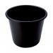 Q-Connect Waste Bin 14 Litre Black CP025KFBLK KF01124