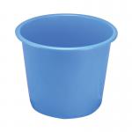 Q-Connect Waste Bin 15 Litre Blue CP025KFBLU KF01127