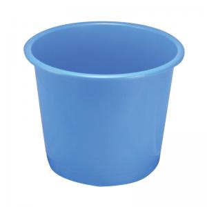 Q-Connect Waste Bin 15 Litre Blue CP025KFBLU KF01127