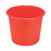 Q-Connect Waste Bin 15 Litre Red CP025KFRED KF01128