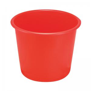 Q-Connect Waste Bin 15 Litre Red CP025KFRED KF01128
