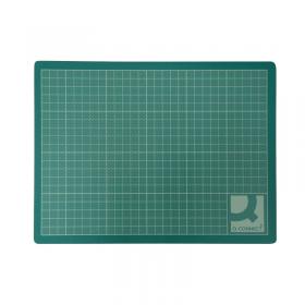 Q-Connect Cutting Mat Non-Slip PVC A3 Green KF01136 KF01136