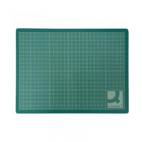 Q-Connect Cutting Mat Non-Slip PVC A3 Green KF01136 KF01136