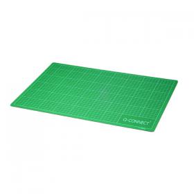 Q-Connect Cutting Mat Non-Slip PVC A2 Green KF01137 KF01137