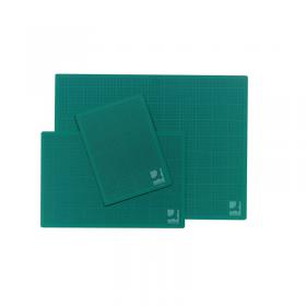 Q-Connect Cutting Mat Non-Slip PVC A1 Green KF01138 KF01138