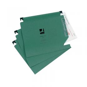 Q-Connect Lateral Files 275mm Green Pack of 25 KF01184 KF01184