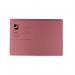 Q-Connect Square Cut Folder Mediumweight 250gsm Foolscap Pink (Pack of 100) KF01187 KF01187