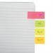 Q-Connect Quick Tabs 20x50mm 50 Tabs 4 Pads Neon (Pack of 200) KF01226 KF01226