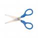 Q-Connect Ergonomic All Purpose Scissors 130mm Stainless Steel Blades Red or Blue Handle CKF01229 KF01229