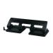 Q-Connect 4 Hole Punch Black 16 Sheet KF01238
