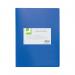Q-Connect Polypropylene Display Book 10 Pocket Blue KF01247 KF01247