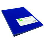 Q-Connect Polypropylene Display Book 40 Pocket Blue KF01259 KF01259