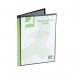 Q-Connect Presentation Display Book 10 Pocket A4 Black KF01263 KF01263