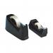 Q-Connect Plastic Tape Dispenser for 19mmx33m Tape Non Slip Base Black KF01294 KF01294