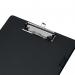 Q-Connect PVC Clipboard A4 Black KF01296 KF01296
