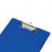 Q-Connect PVC Single Clipboard Foolscap Blue KF01297 KF01297