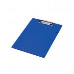 Q-Connect PVC Single Clipboard Foolscap Blue KF01297 KF01297