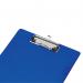 Q-Connect PVC Single Clipboard Foolscap Blue KF01297 KF01297