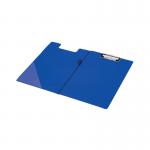 Q-Connect PVC Foldover Clipboard Foolscap Blue KF01301 KF01301