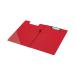 Q-Connect PVC Foldover Clipboard Foolscap Red KF01302 KF01302