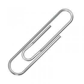 Q-Connect Paperclips Plain 32mm (Pack of 1000) KF01315 KF01315