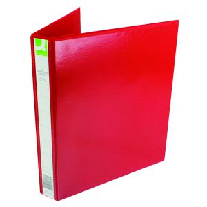 Photos - File Folder / Lever Arch File Q-Connect Presentation 25mm 4D-Ring Binder A4 Red KF01326 KF01326 