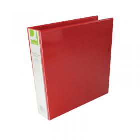 Q-Connect Presentation 40mm 4D Ring Binder A4 Red KF01330 KF01330