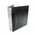 Q-Connect Presentation 40mm 4D Ring Binder A4 Black KF01332 KF01332