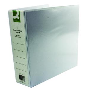 Photos - File Folder / Lever Arch File Q-Connect Presentation 65mm 4D Ring Binder A4 White Pack of 6 KF01334Q 