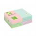 The picture features a variety of Q-Connect Post-it and Re-Move products in a pack of 12. The products are in a pastel color scheme and include Quick Notes measuring 76x127mm. The packaging also bears the Q-Connect logo and product name.