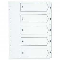 Q-connect Numbered Dividers