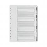 Q-Connect 1-31 Index Multi-punched Polypropylene White A4 KF01357 KF01357