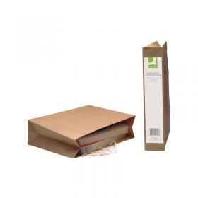 Q-Connect Computer Paper Storage Bag 75x293x384mm Pack of 25 KF01392 KF01392