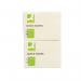 The photo shows a pack of 12 Q-Connect Quick Notes in 76x102mm size, colored in bright yellow. The notes are post-it style with re-move feature, making them easy to stick and remove without leaving residue.