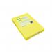 Q-Connect Bright Yellow Coloured A4 Copier Paper 80gsm Ream (Pack of 500) KF01426 KF01426