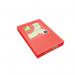 Q-Connect Bright Red Coloured A4 Copier Paper 80gsm Ream (Pack of 500) KF01427 KF01427