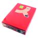 Q-Connect Bright Red Coloured A4 Copier Paper 80gsm Ream (Pack of 500) KF01427