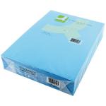 Q-Connect Bright Blue Coloured A4 Copier Paper 80gsm Ream (Pack of 500) KF01428 KF01428