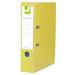 Q-Connect Lever Arch File Paperbacked A4 Yellow (10 Pack) KF01470 KF01470