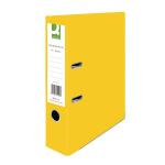 Q-Connect Lever Arch File Paperbacked A4 Yellow (Pack of 10) KF01470 KF01470