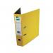 Q-Connect Lever Arch File Paperbacked Foolscap Yellow (Pack of 10) KF01471 KF01471