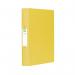 Q-Connect 25mm 2 Ring Binder Polypropylene A4 Yellow (Pack of 10) KF01472 KF01472