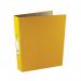 Q-Connect 2 Ring 25mm Paper Over Board Yellow A4 Binder (10 Pack) KF01473 KF01473