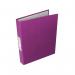 Q-Connect 2 Ring 25mm Paper Over Board Purple A4 Binder (10 Pack) KF01475 KF01475