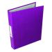 Q-Connect 2 Ring 25mm Paper Over Board Purple A4 Binder (Pack of 10) KF01475